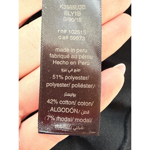 John Varvatos Black Full Zip Men's Cotton Hoodie 3 Stars Size Large - Picture 4 of 6